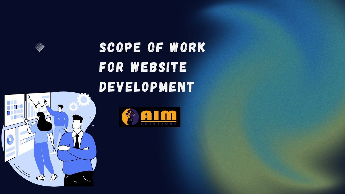 scope of work for website development